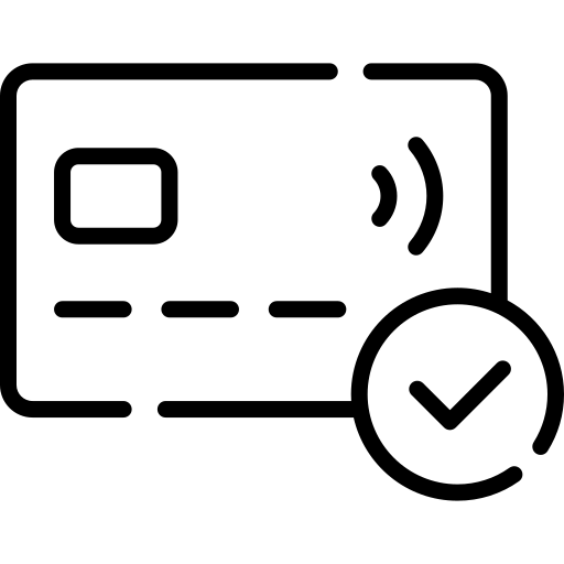 Icon d'un paiement validé pour la mission choisie.